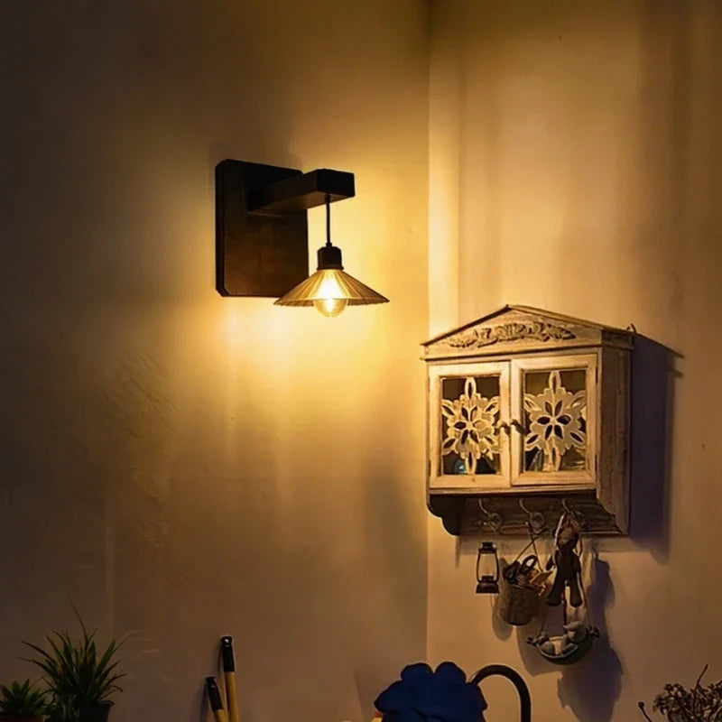 Solar Pleated Wall Lantern 5