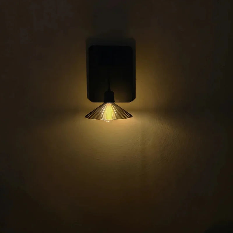 Solar Pleated Wall Lantern 1