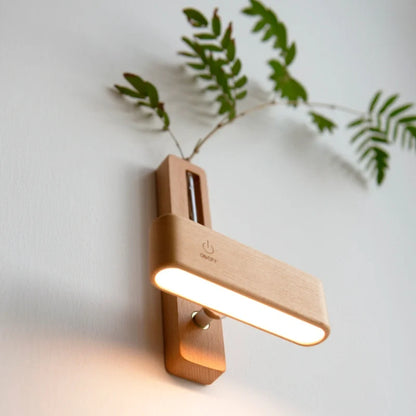 Wooden Vase Wall Light 8