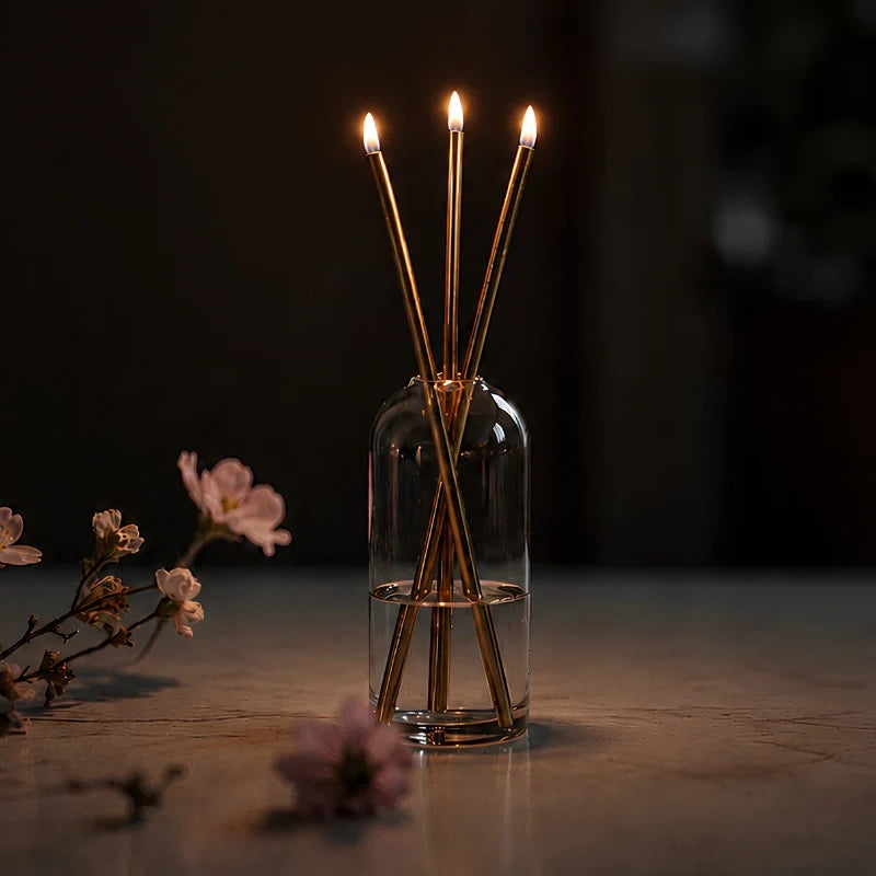 Refillable Oil Candle Set 4
