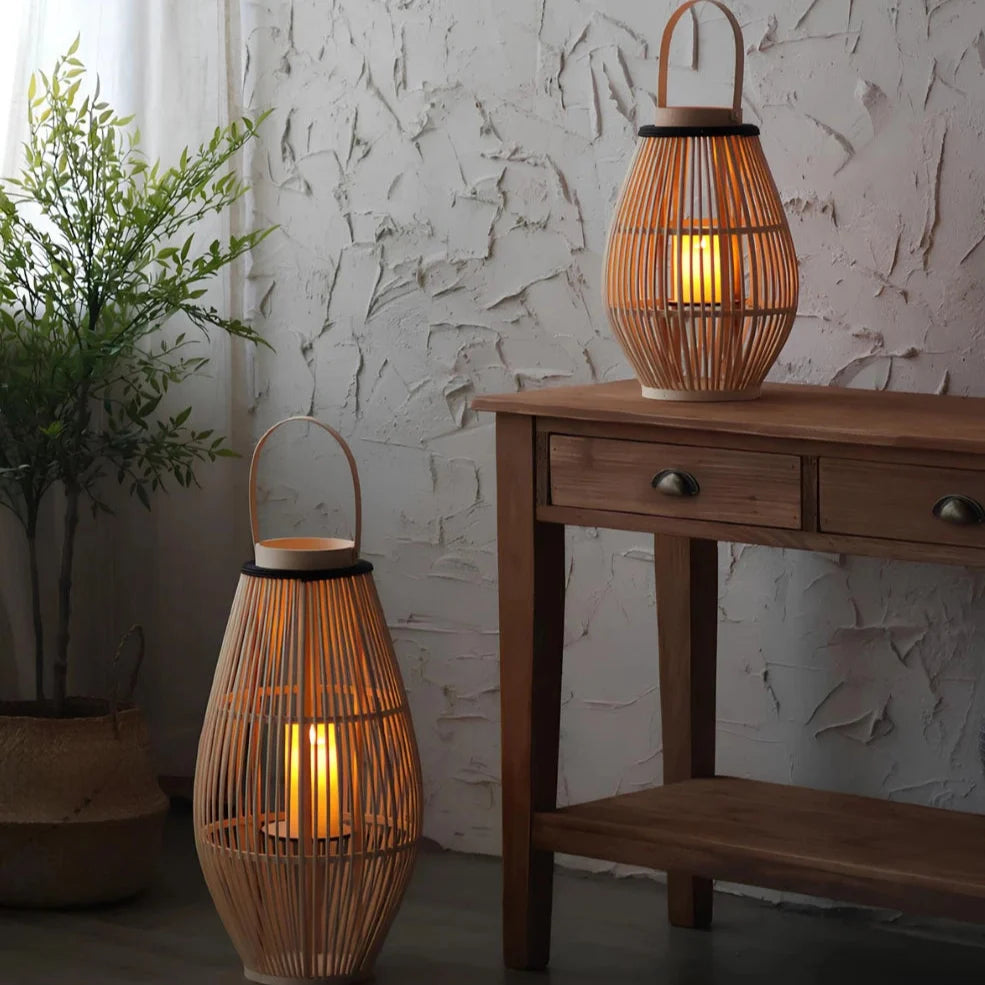Handwoven Bamboo Lantern 2