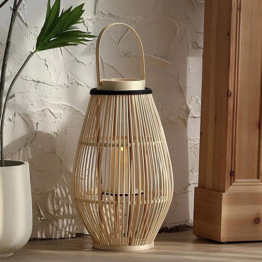 Handwoven Bamboo Lantern 5