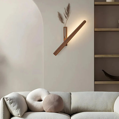 Wooden Vase Wall Light 9