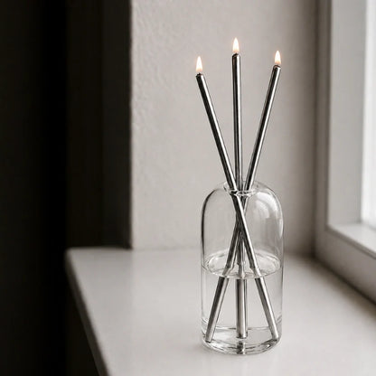 Refillable Oil Candle Set 8