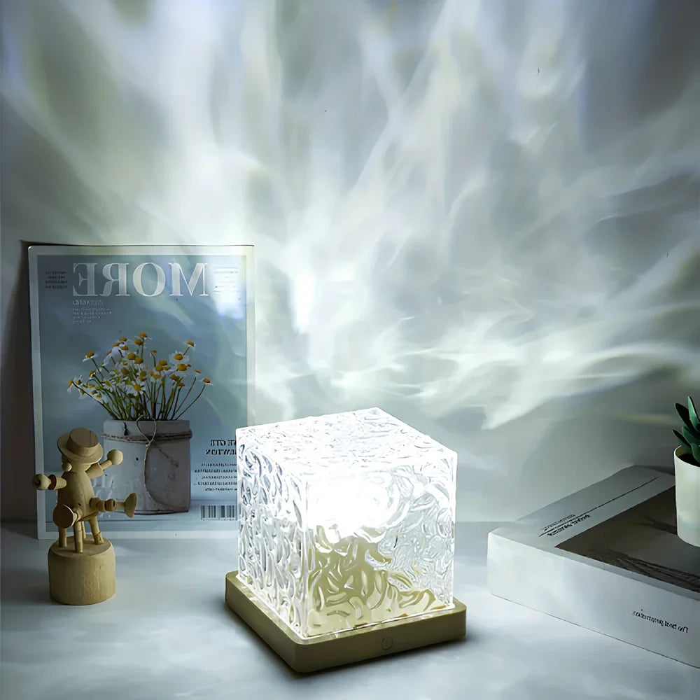 Northern Lights Cube Lamp 7