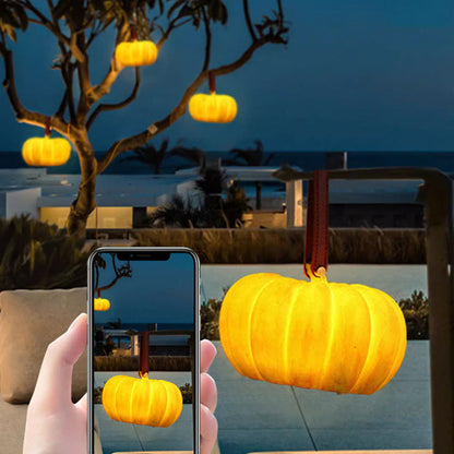 Outdoor Pumpkin Floor Lamp 8