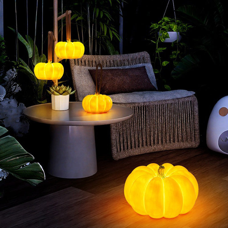 Outdoor Pumpkin Floor Lamp 1