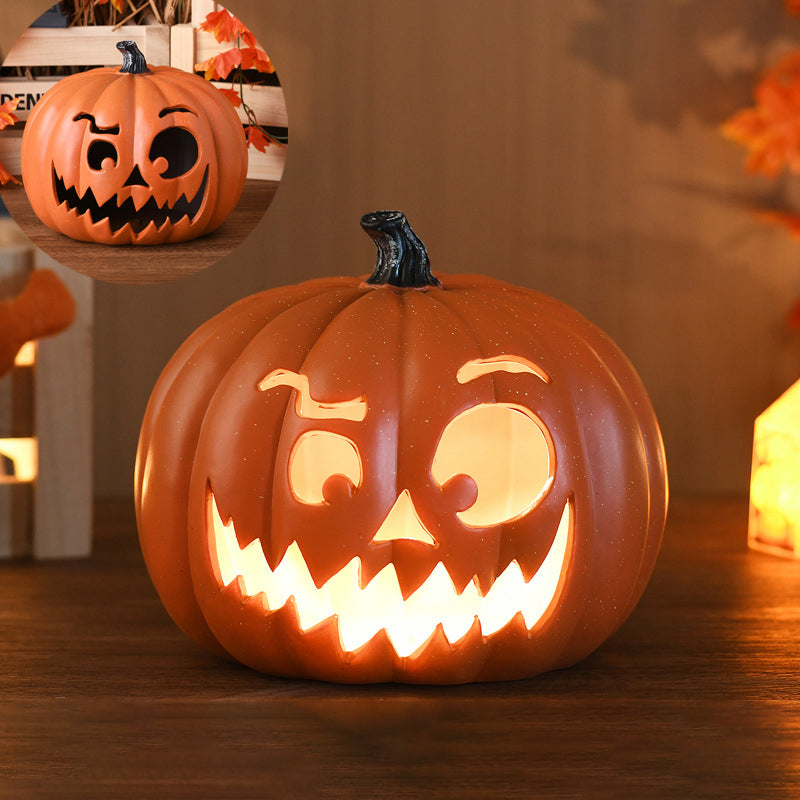 Carved Pumpkin LED Lamp 13