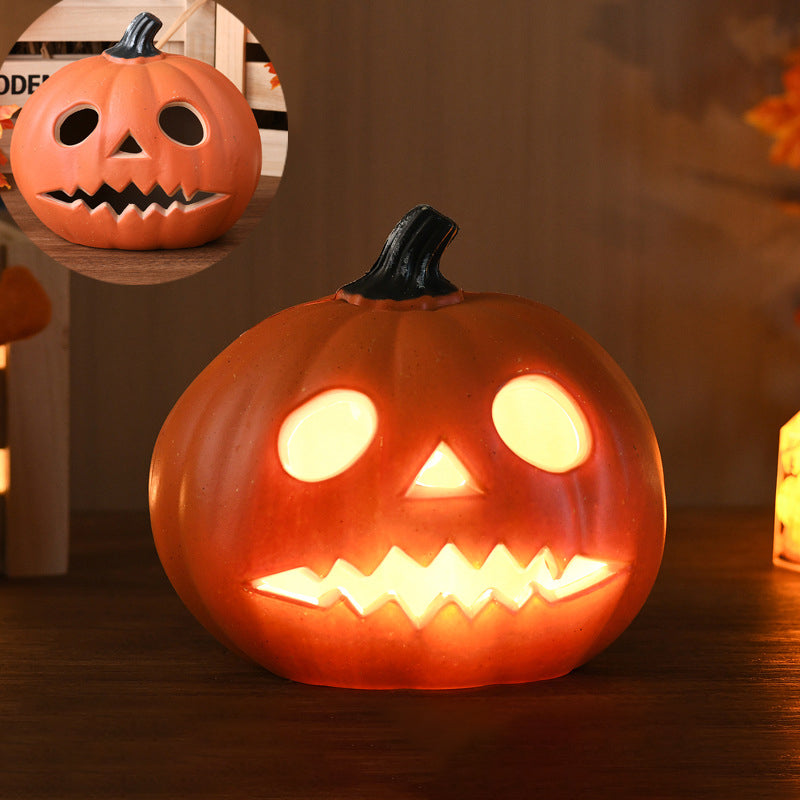 Carved Pumpkin LED Lamp 14