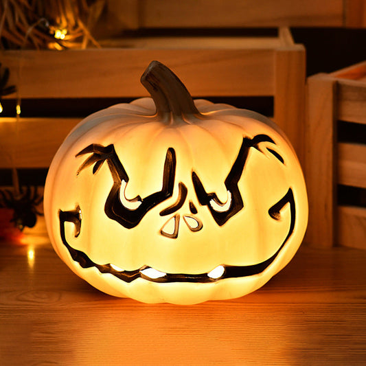 Carved Pumpkin LED Lamp 0