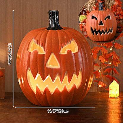 Carved Pumpkin LED Lamp 6