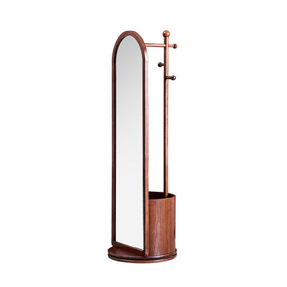 Rotating Arched Mirror Hall Tree 12