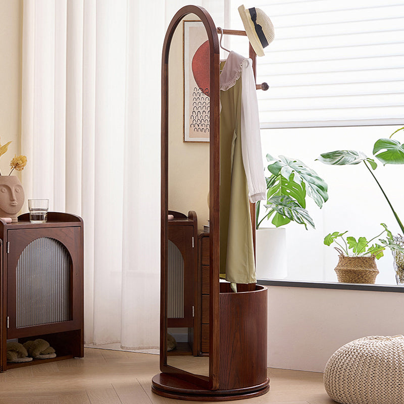 Rotating Arched Mirror Hall Tree 10