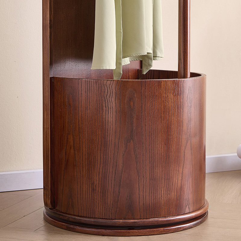 Rotating Arched Mirror Hall Tree 8