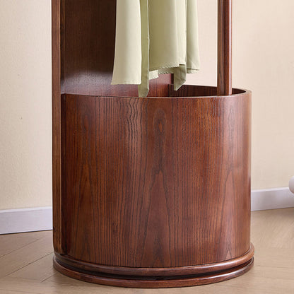 Rotating Arched Mirror Hall Tree 8