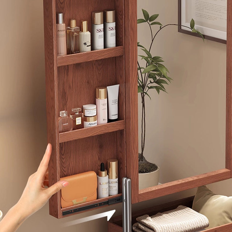 Rolling Arched Mirror Cabinet 6