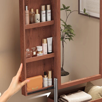Rolling Arched Mirror Cabinet 6