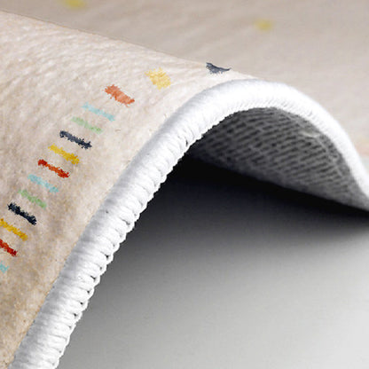 Faux Cashmere Kids Rug 8