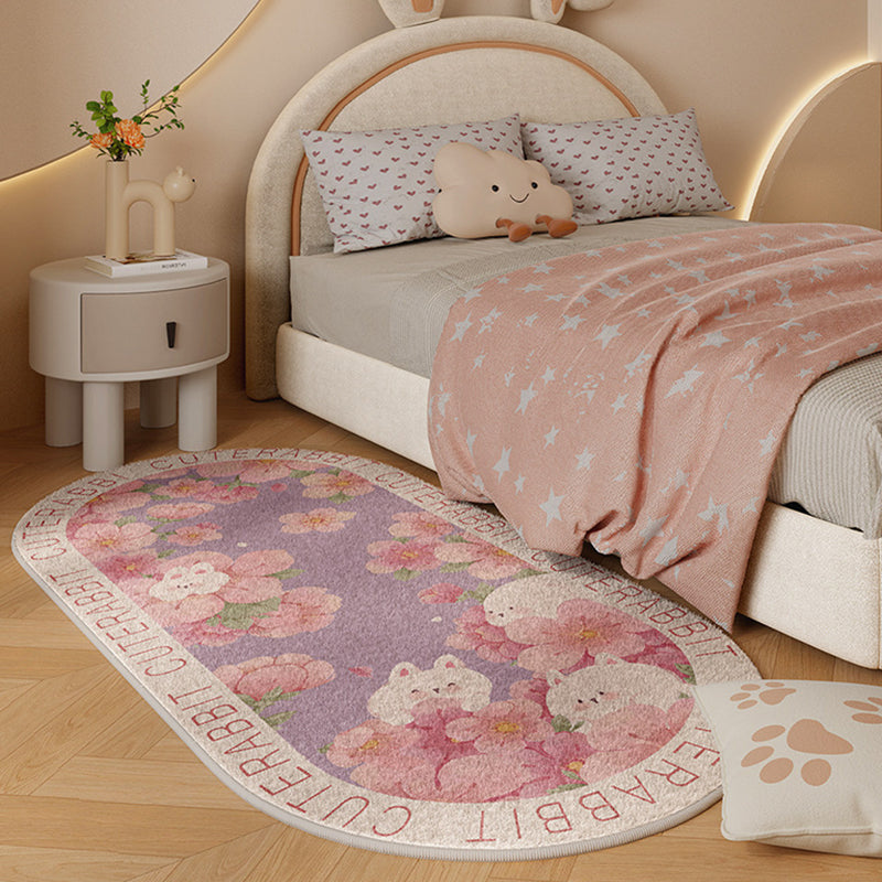 Faux Cashmere Kids Rug 1