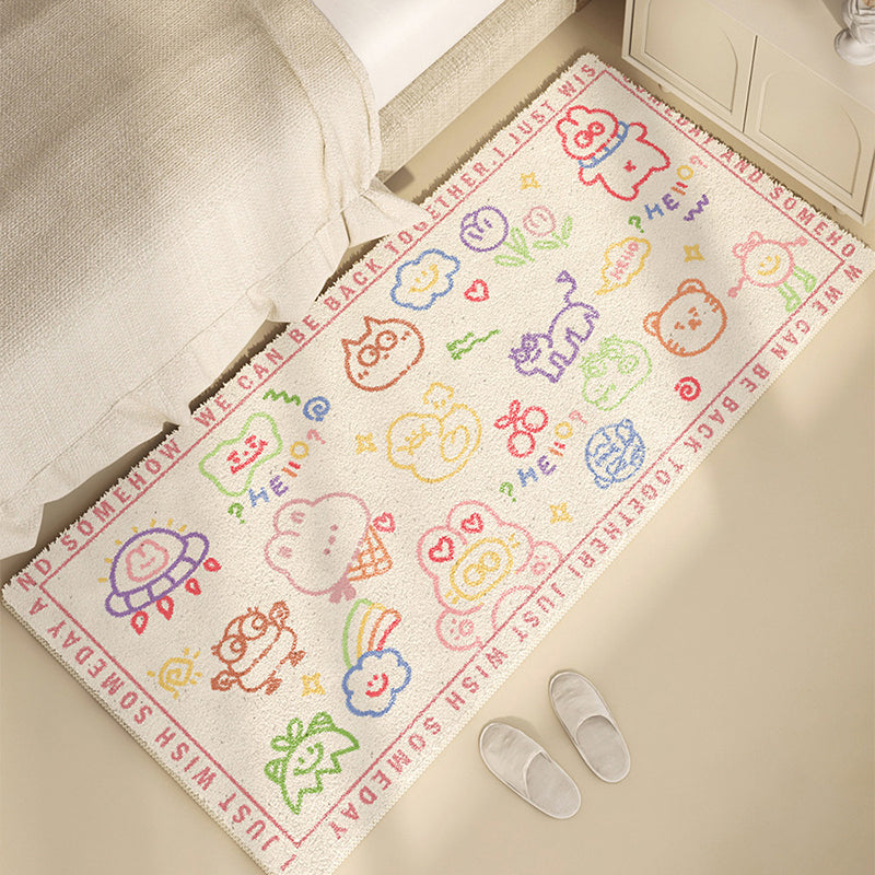 Faux Cashmere Kids Rug 0
