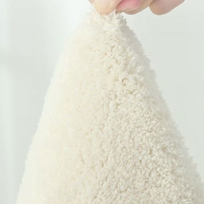 Round Faux Cashmere Rug 8