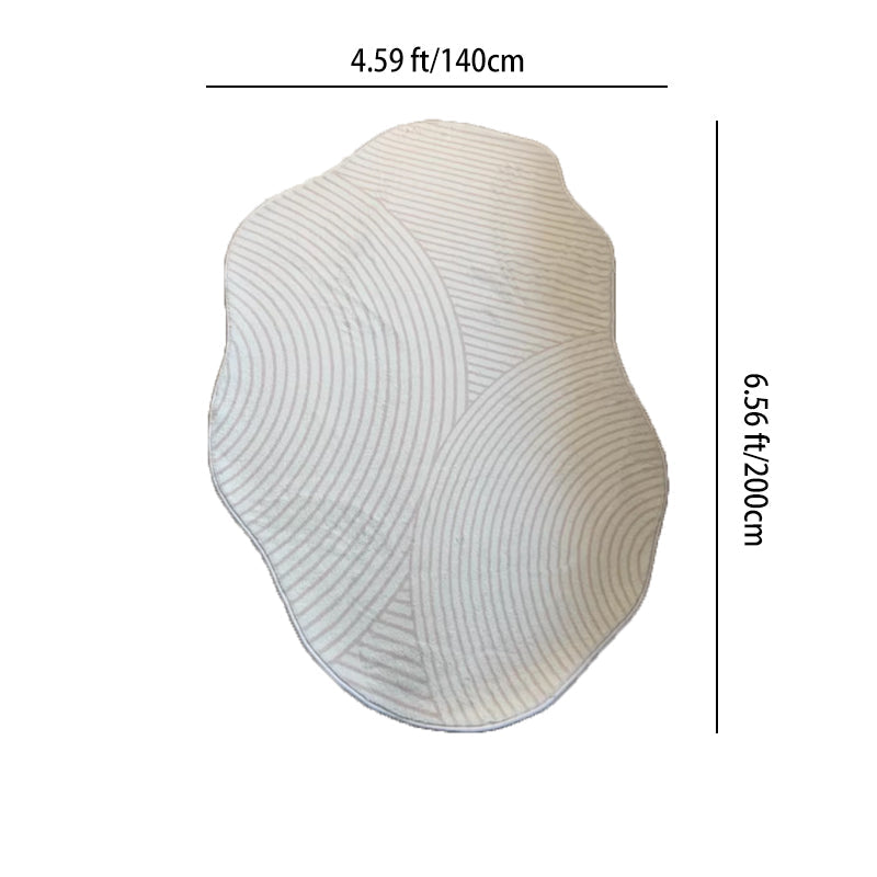 Oval Scandinavian Rug 3