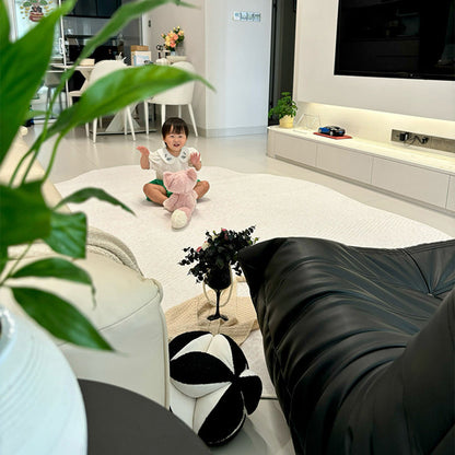 Oval Scandinavian Rug 13