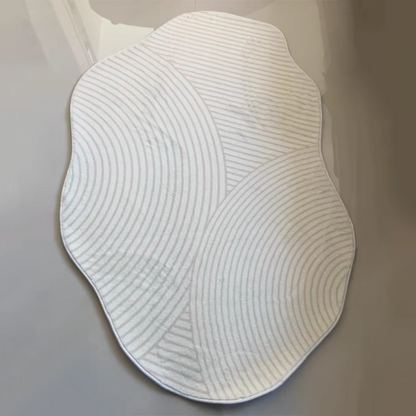 Oval Scandinavian Rug 12