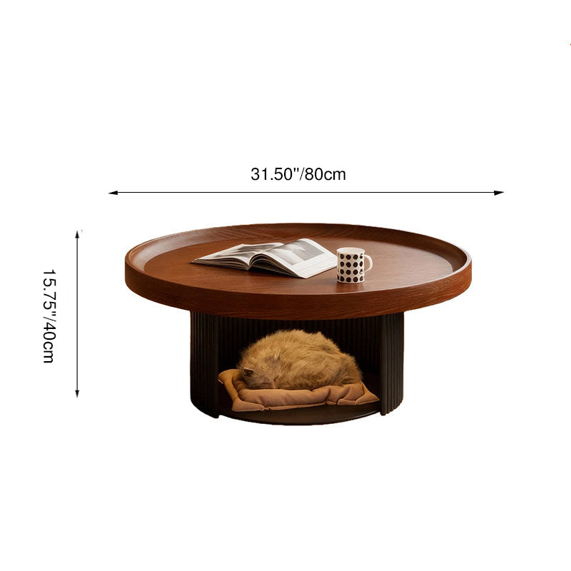 Round Drum Coffee Table 4