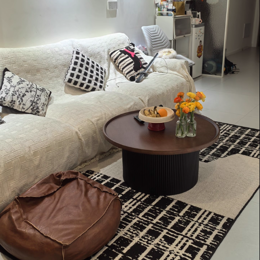 Round Drum Coffee Table 11