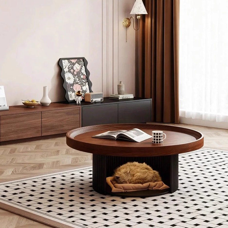 Round Drum Coffee Table 1