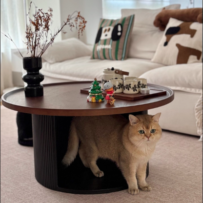 Round Drum Coffee Table 12