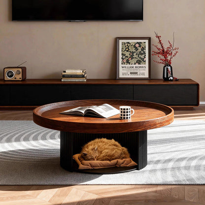 Round Drum Coffee Table 0