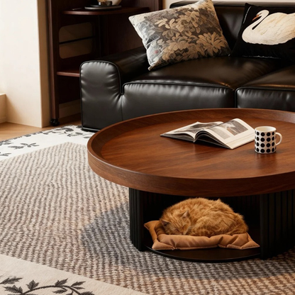 Round Drum Coffee Table 6