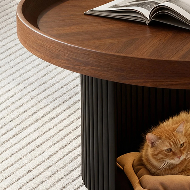 Round Drum Coffee Table 5