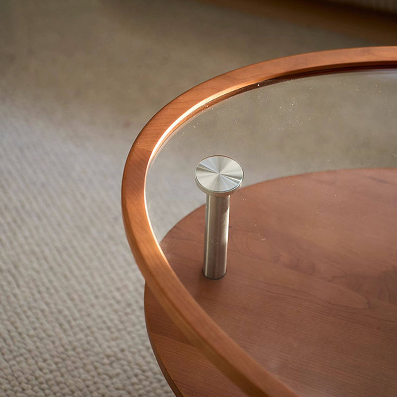 Oval Glass Coffee Table 4
