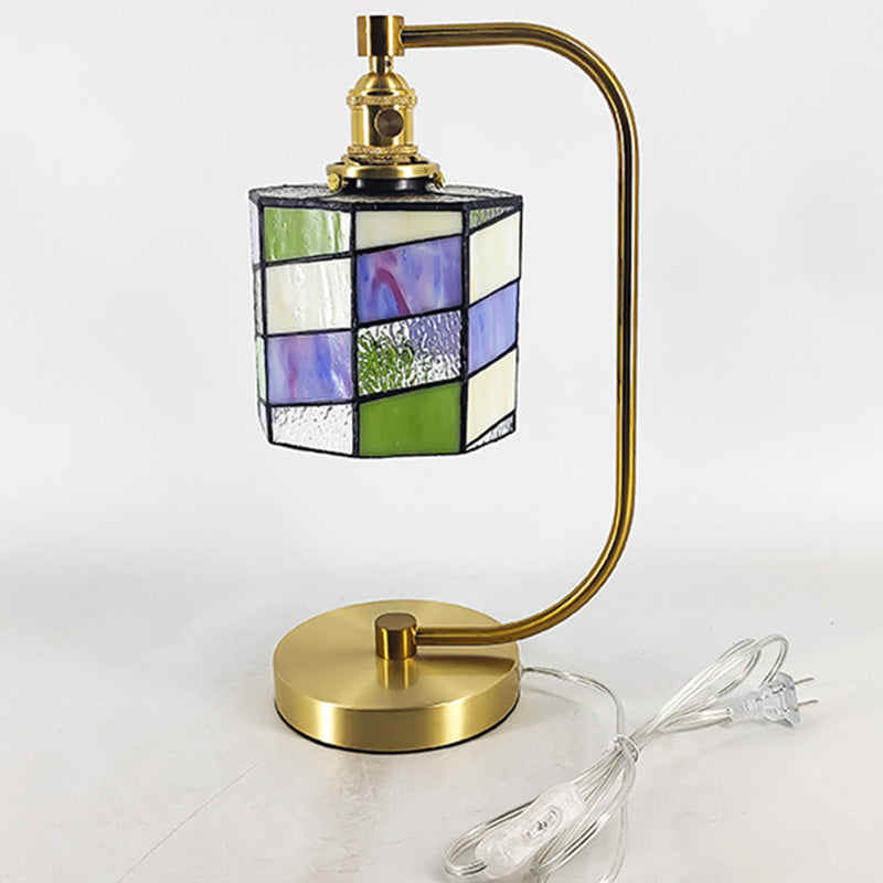 Stained Glass Bell Table Lamp 12