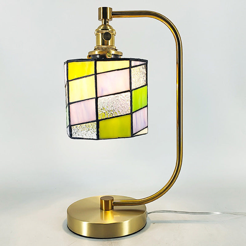Stained Glass Bell Table Lamp 11