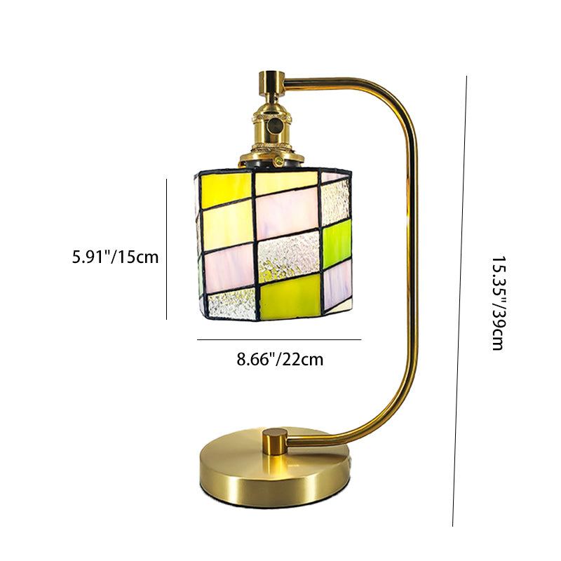 Stained Glass Bell Table Lamp 3
