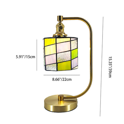 Stained Glass Bell Table Lamp 3