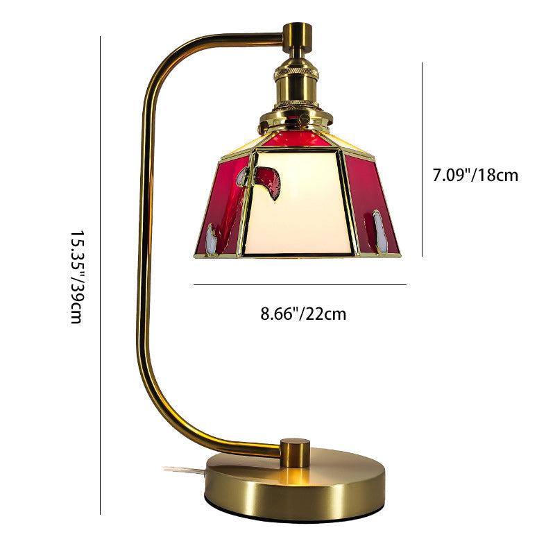 Stained Glass Bell Table Lamp 4
