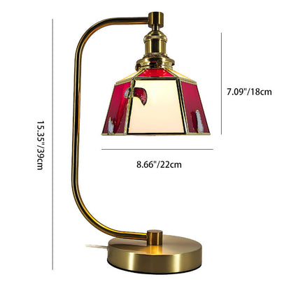 Stained Glass Bell Table Lamp 4