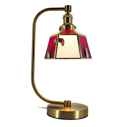 Stained Glass Bell Table Lamp 13
