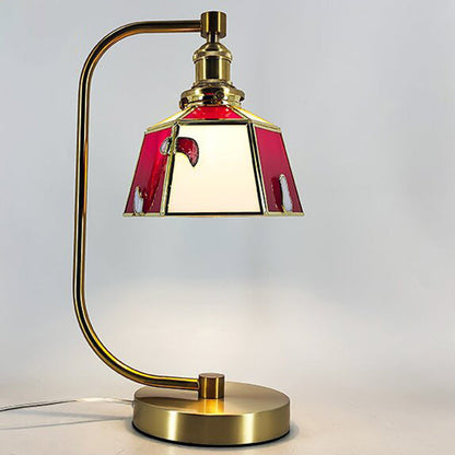 Stained Glass Bell Table Lamp 9