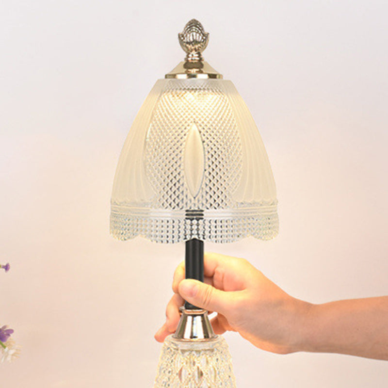 Petal Edge Glass Table Lamp 7