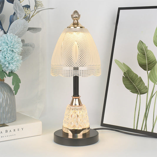 Petal Edge Glass Table Lamp 1