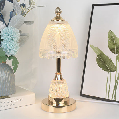 Petal Edge Glass Table Lamp 0