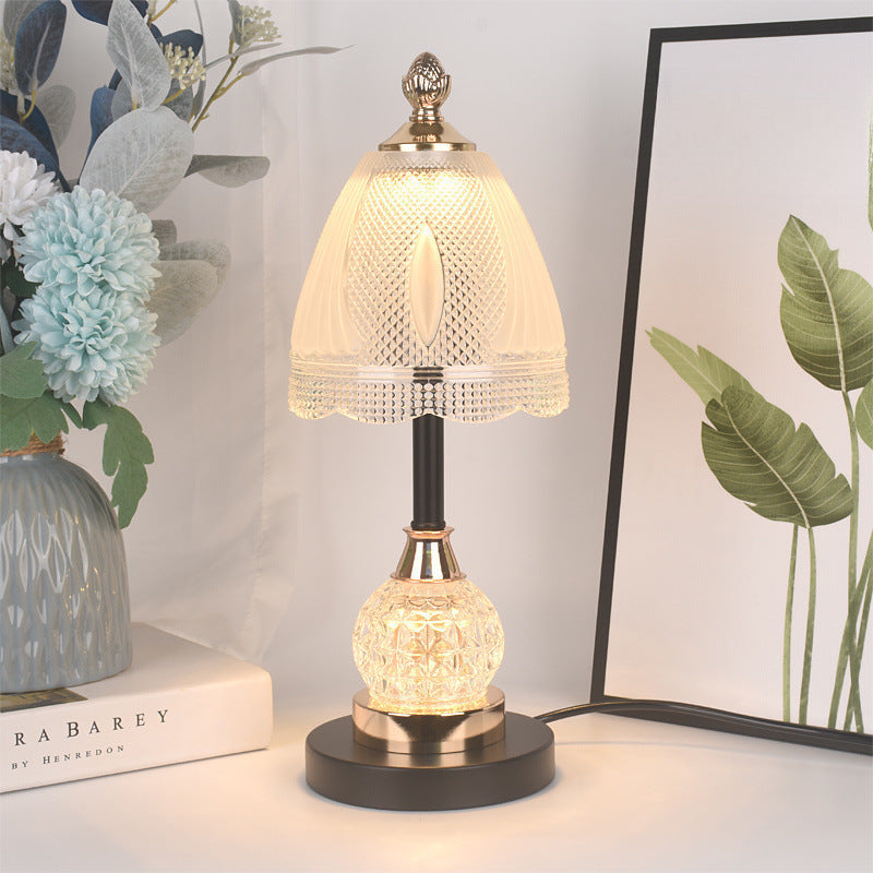 Petal Edge Glass Table Lamp 8