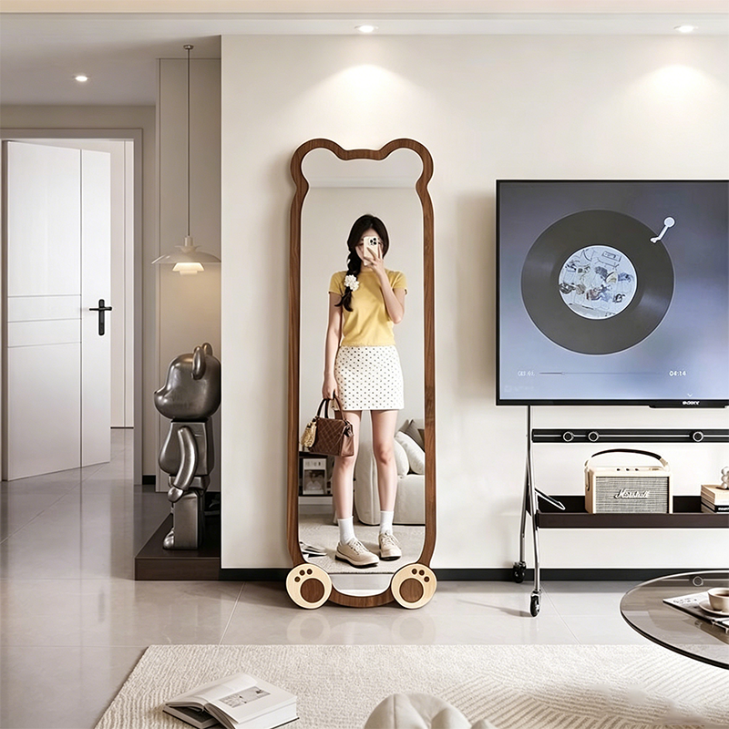 Bear Shaped Full-Length Mirror 14