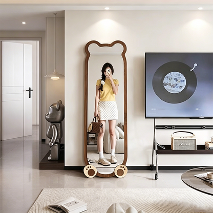 Bear Shaped Full-Length Mirror 14